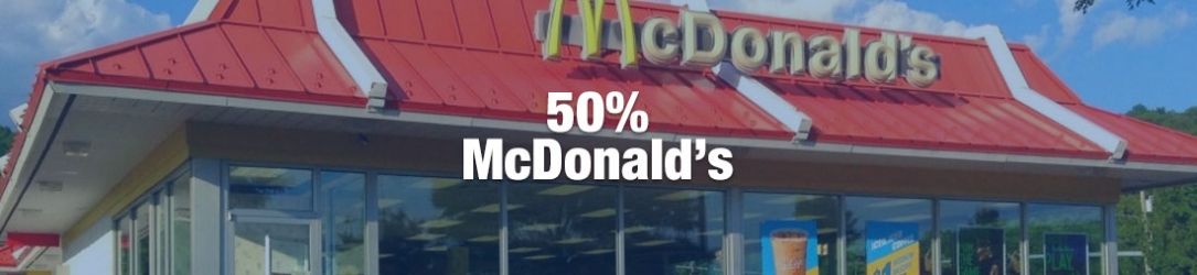 50% de descuento con McDonald’s